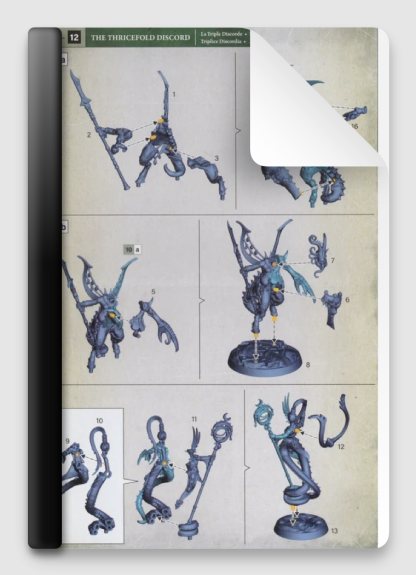 Warhammer Underworlds Deathgorge - Thricefold Discord Instructions Free Download - Image 3