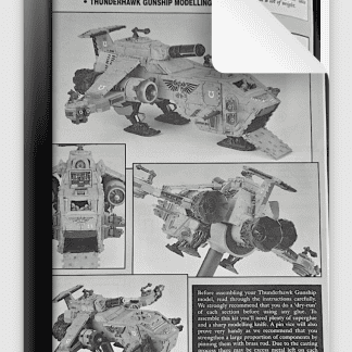 Thunderhawk Gunship 1997 Instructions
