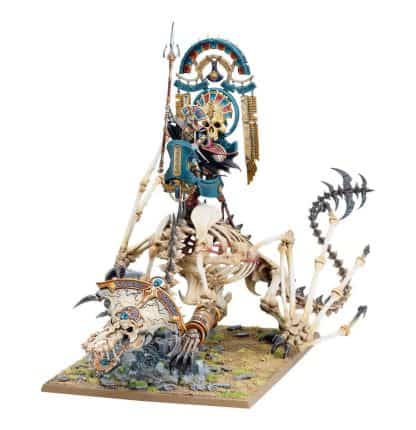 Tomb King Liche Priest On Necrolith Bone Dragon Completed Model Set