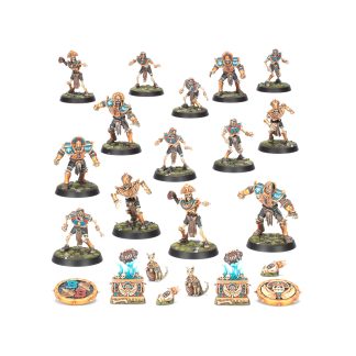 Tomb Kings Blood Bowl Team The Nehekhara Nightmares Completed Model Set