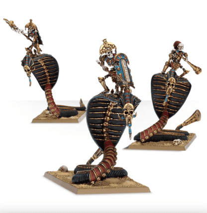 Tomb Kings Necropolis Knights Completed Model Set