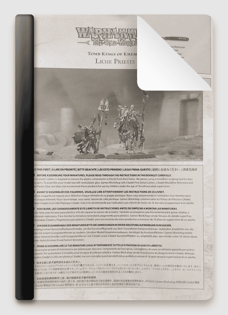 Tomb Kings of Khemri Liche Priests