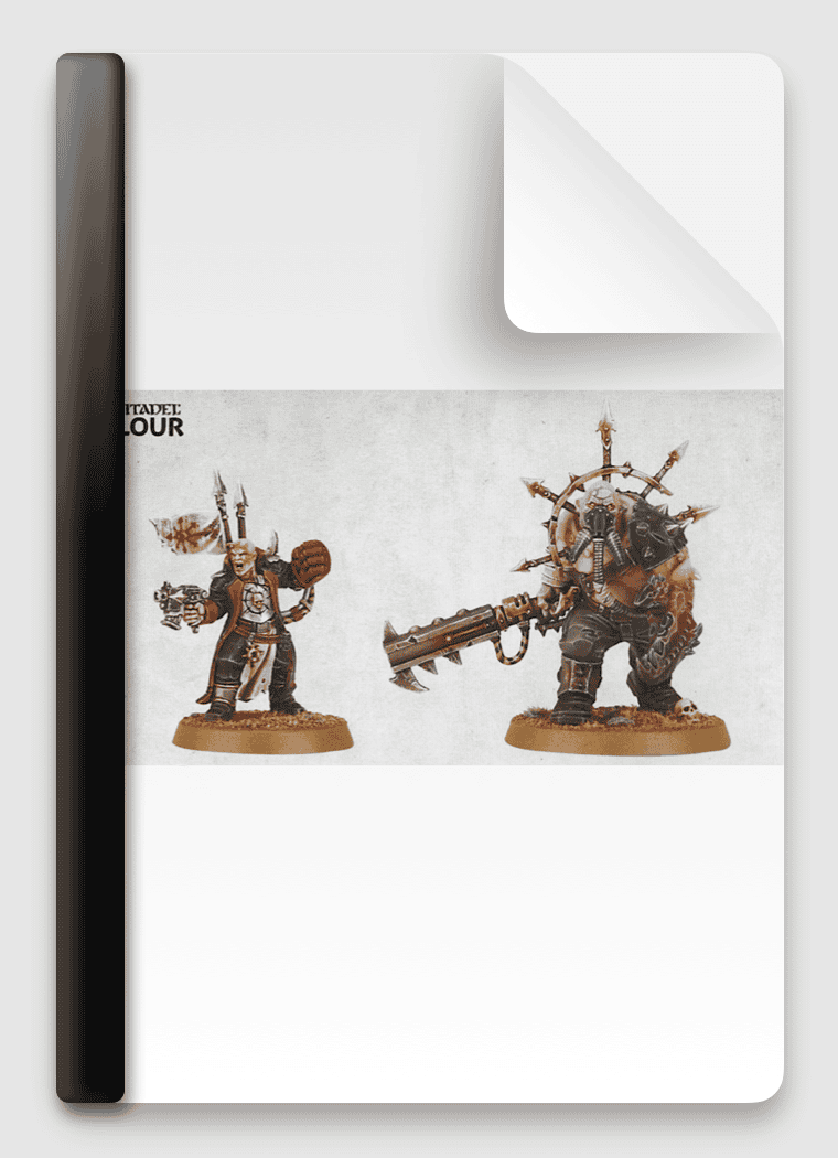 Traitor Enforcer from Kill Team Blooded