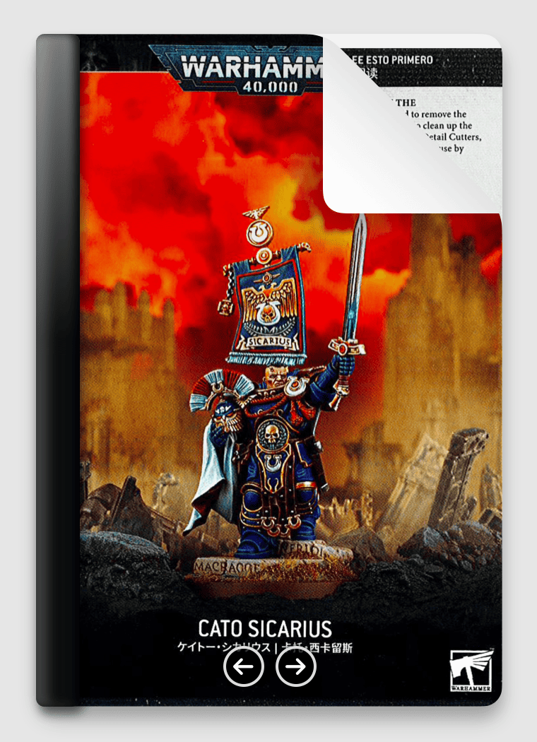 Ultramarines Cato Sicarius