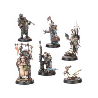 Underhive Hangers on Completed Model Set