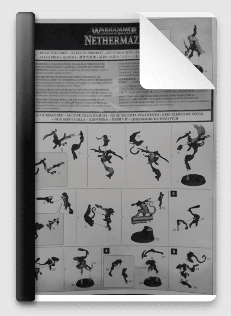 Warhammer Underworlds Nethermaze Instructions Free Download - Build ...