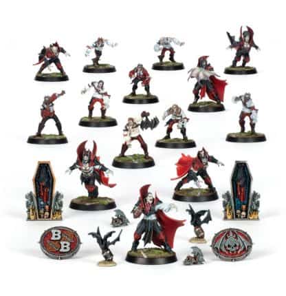 Vampire Blood Bowl Team The Drakfang Thirsters Completed Model Set