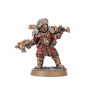 Vostroyan Commander With Chainsword Completed Model Set