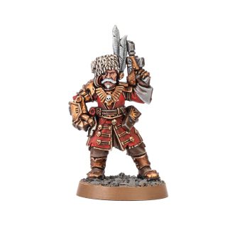 Vostroyan Commander With Power Fist Completed Model Set