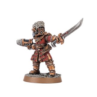 Vostroyan Commander With Power Sword Completed Model Set
