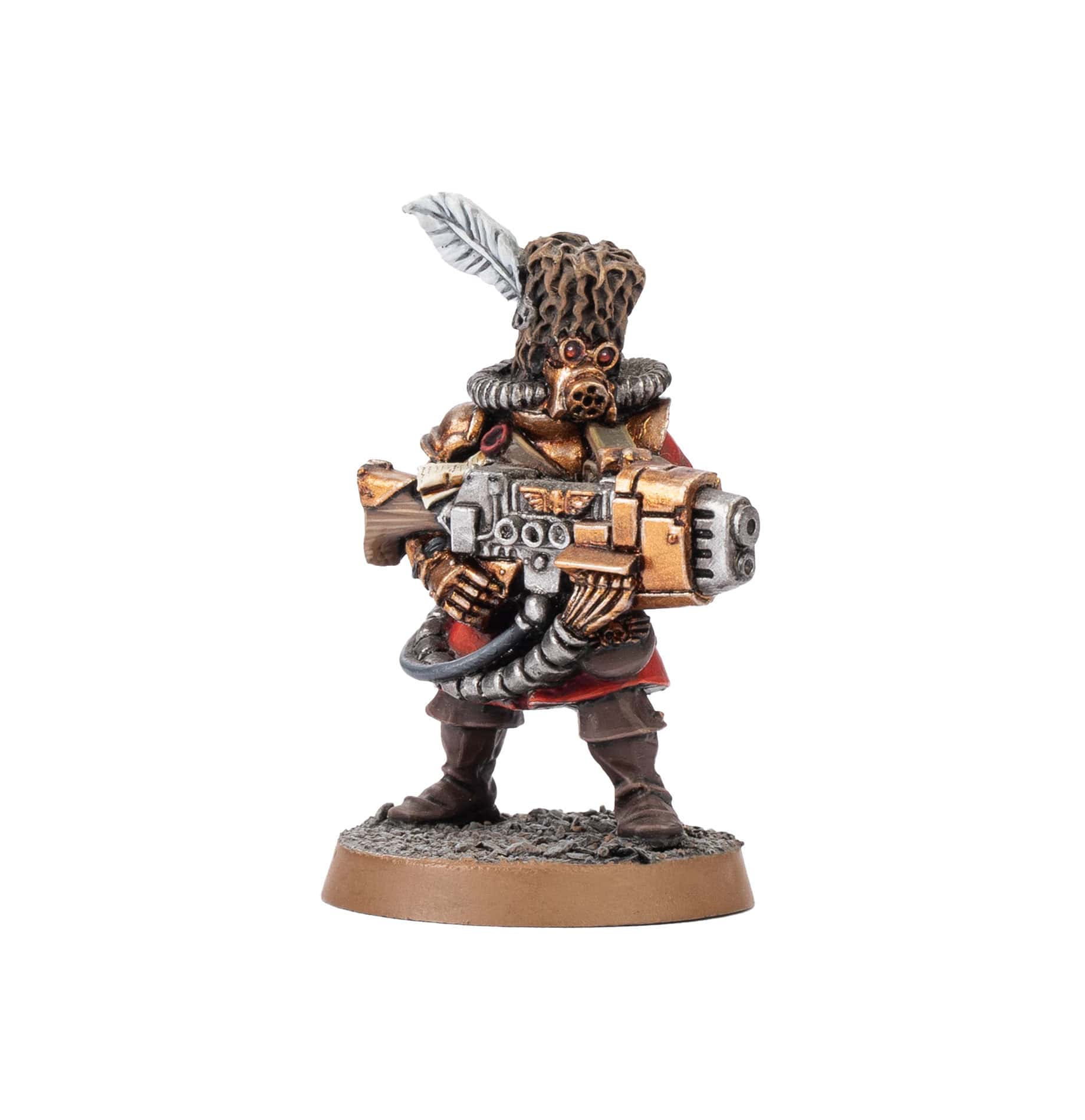 Vostroyan Guardsman With Plasma Gun Completed Model Set