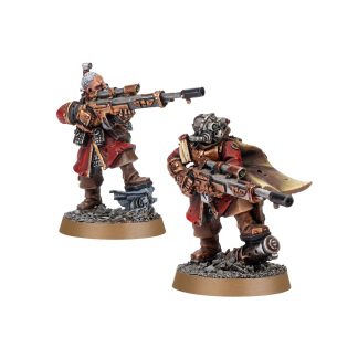 Vostroyan Guardsmen With Sniper Rifles Completed Model Set