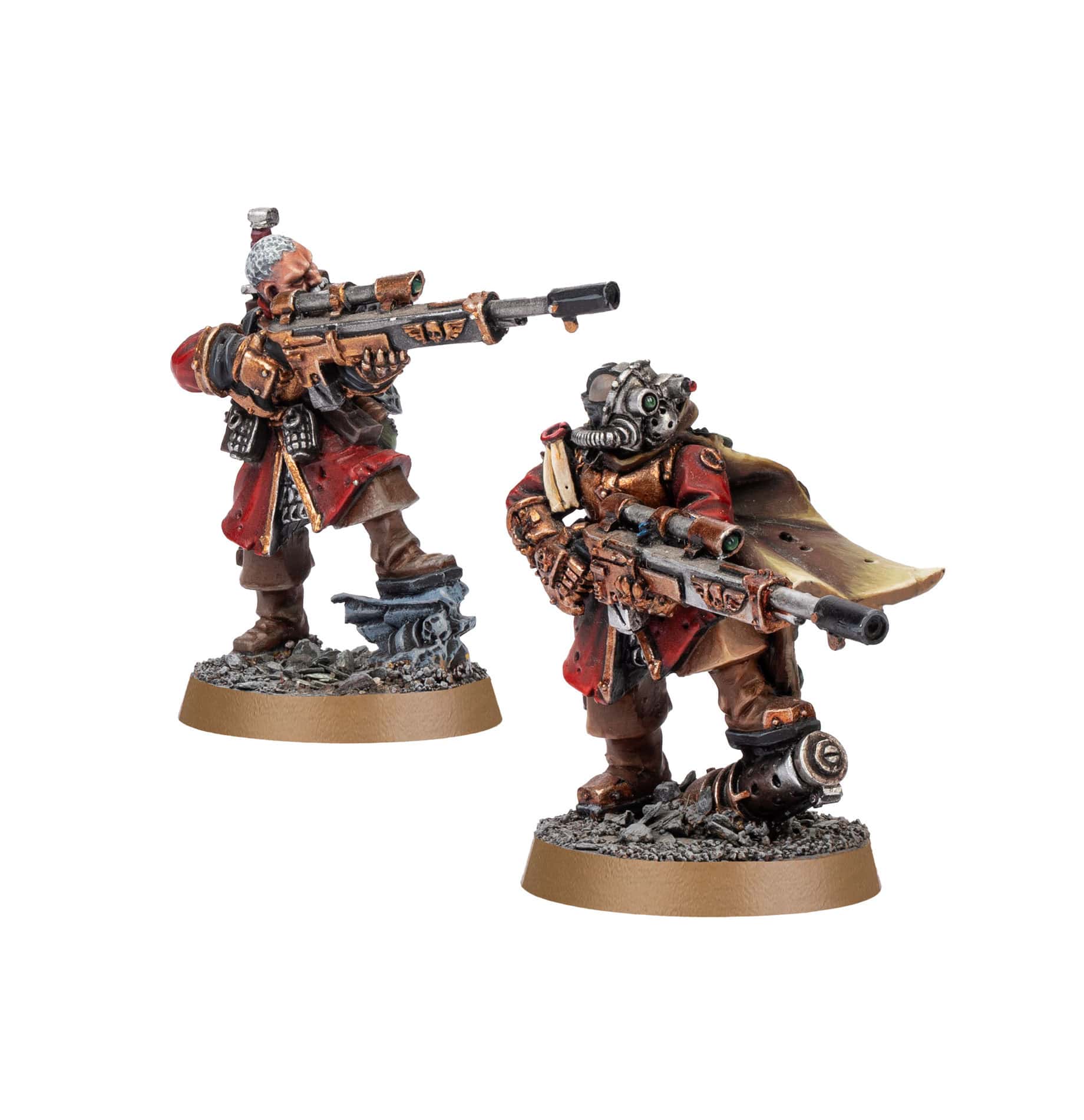 Vostroyan Guardsmen With Sniper Rifles Completed Model Set