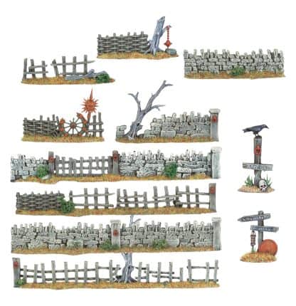 Walls And Fences The Old World Completed Model Set