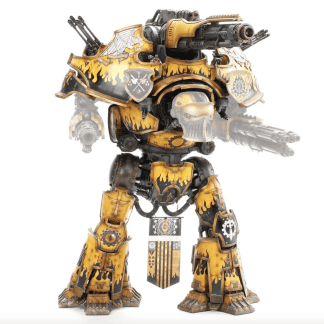 Warbringer Nemesis Titan with Mars Alpha Pattern Nemesis Volcano Cannon Completed Model Set