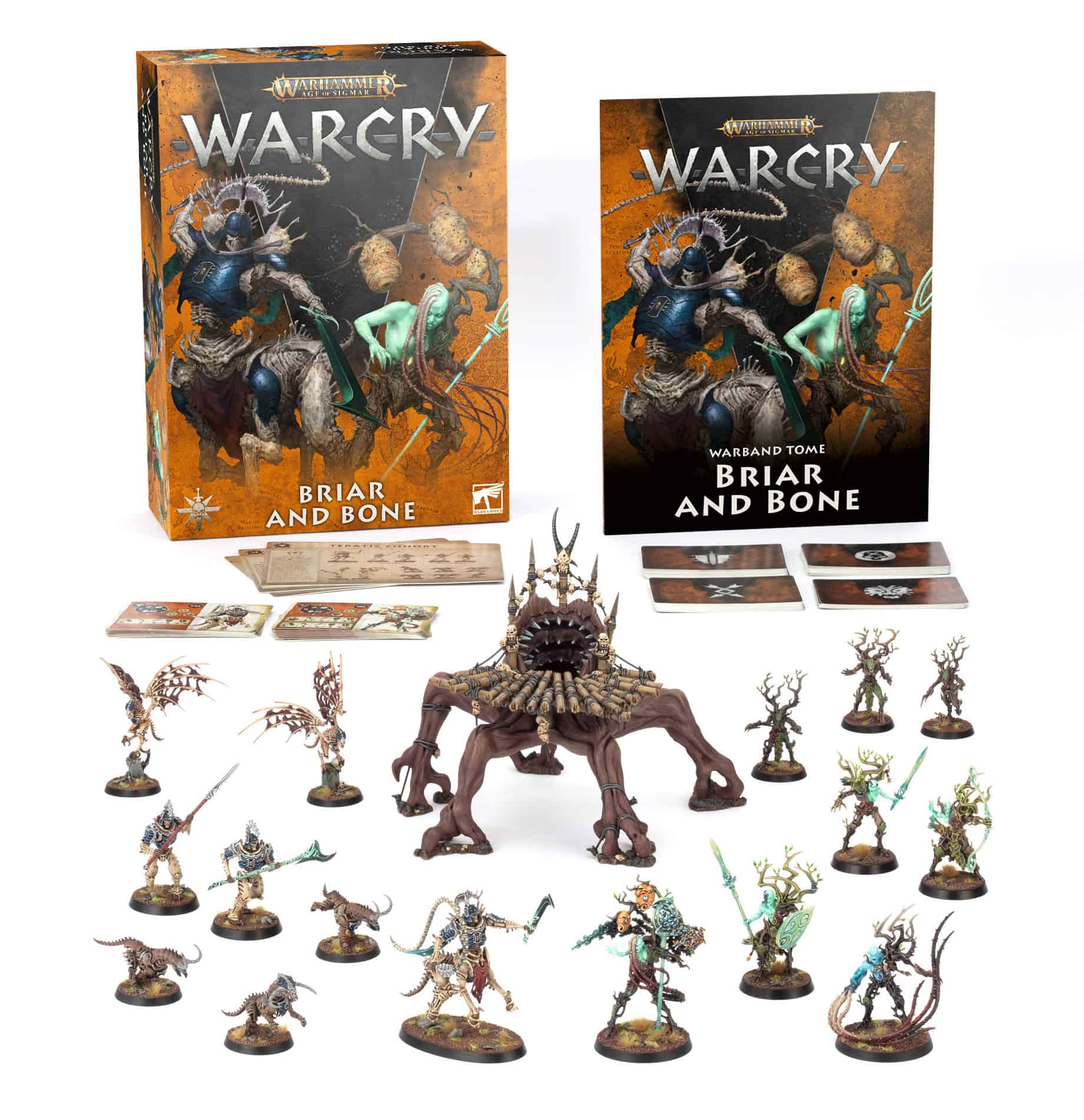 (セット)Warhammer テレイン　ダイス　Warcry セット All Warcry Starter Sets, Books & Warband Boxes Overview