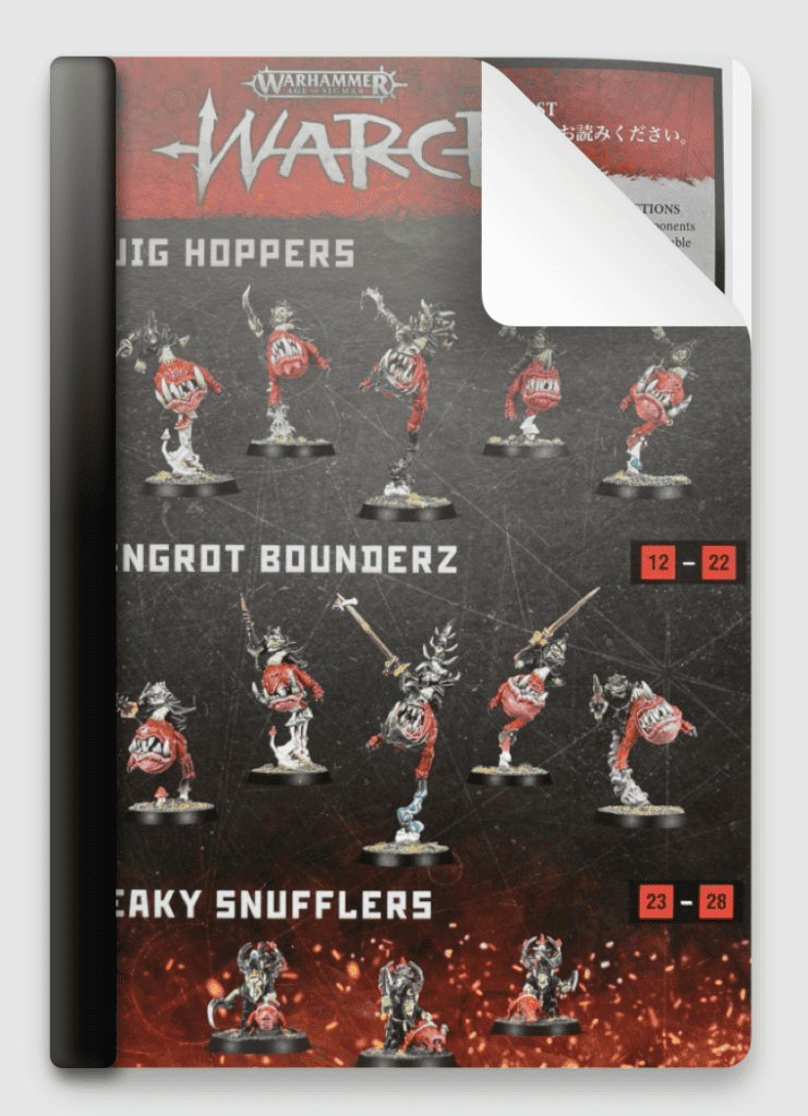 Warcry Gloomspite Gitz Instructions Free Download Build Instructions