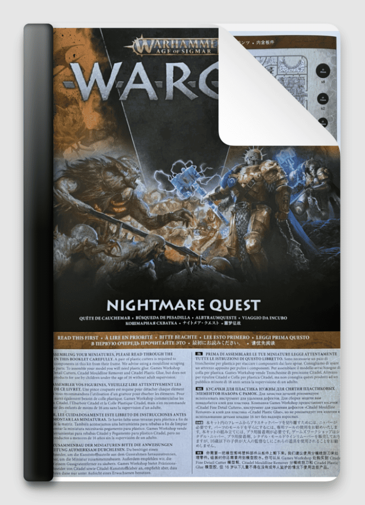 Warcry Nightmare Quest Instructions Free Download Build Instructions