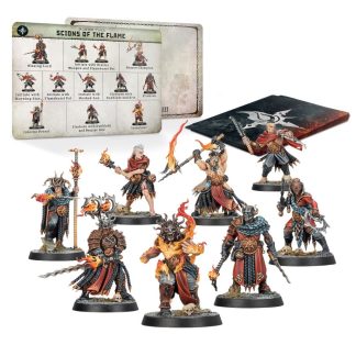 Warcry Scions of the Flame Completed Model Set