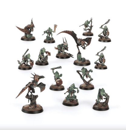 Warcry Seraphon Hunters of Huanchi Warband Completed Model Set