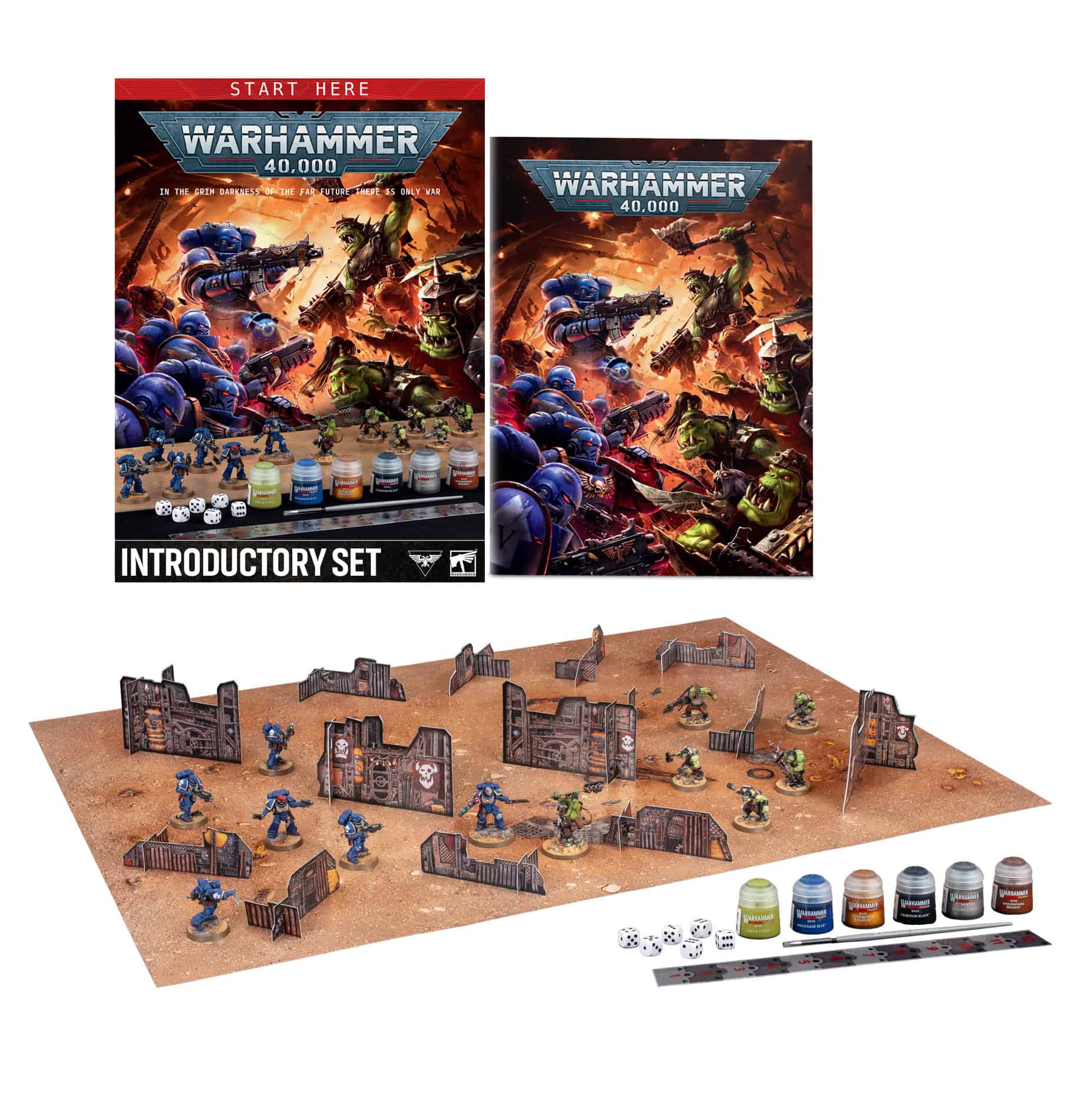Warhammer 40000 Introductory Set Completed Model Set
