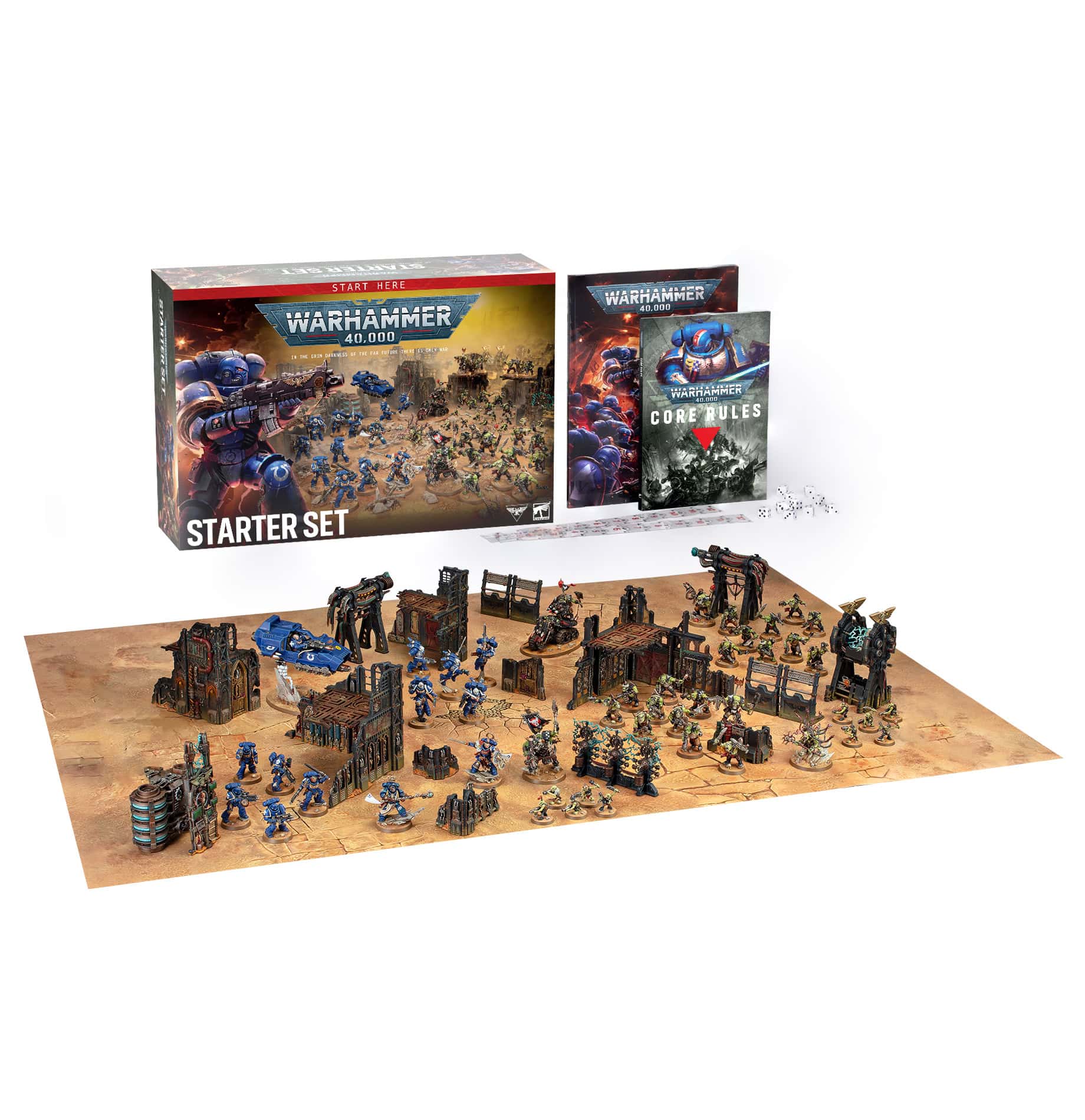 Warhammer 40000 Starter Set Completed Model Set