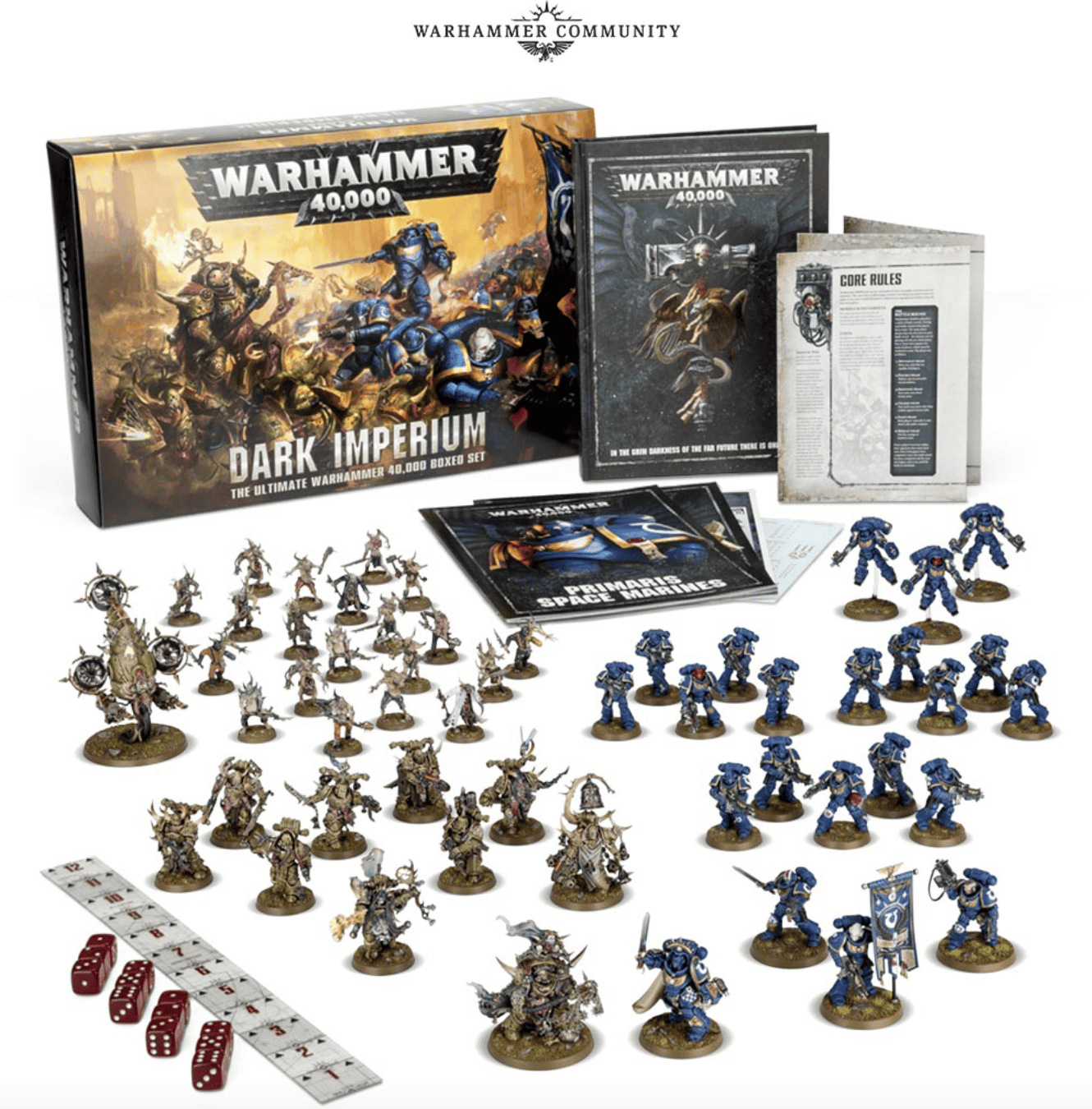 WARHAMMER IMPERIUM セット Warhammer 40K Dark Imperium Box Set Instructions Free