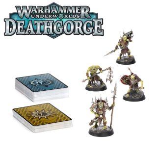 Warhammer Underworlds Deathgorge DaggokS Stab Ladz Completed Model Set