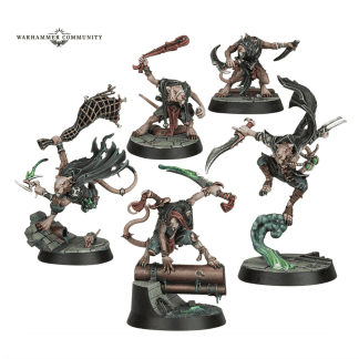 Warhammer Underworlds Nethermaze Skittershanks Clawpack Completed Model Set
