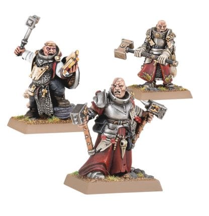 Warrior Priests Of Sigmar Completed Model Set
