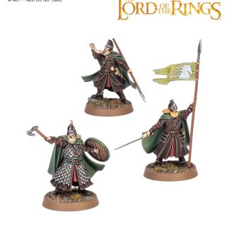 Warriors of Rohan Commanders Completed Model Set