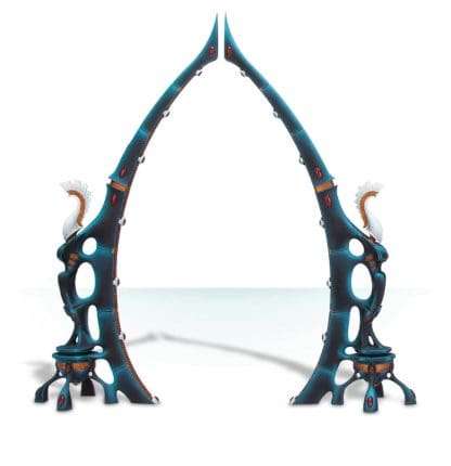 Webway Gate Completed Model Set