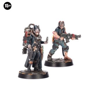 Whisper Merchant And Psychoteric Thrall Completed Model Set