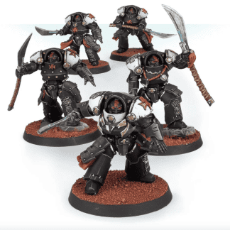 White Scars Legion Ebon Keshig Terminators Completed Model Set