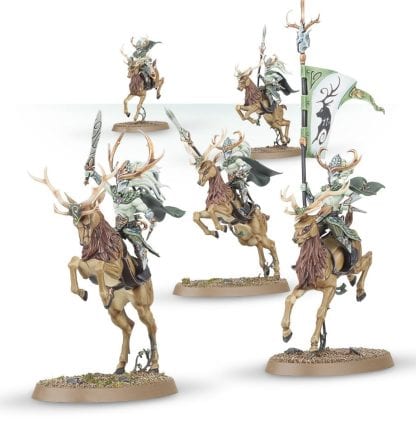 Wild Riders Completed Model Set