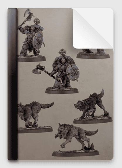 Wolf Guard Headtakers and Hunting Wolves from Space Wolves Army Set 2025