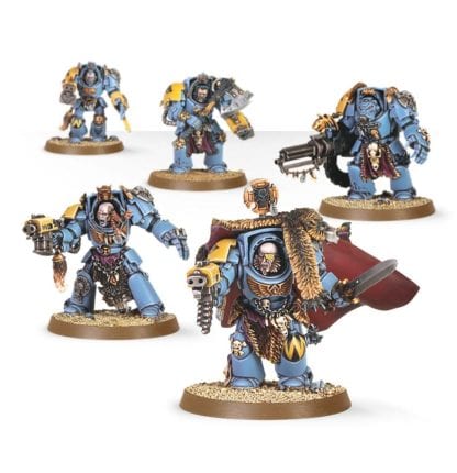 Wolf Guard Terminators Completed Model Set