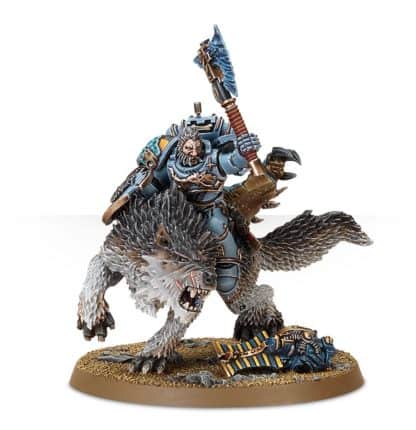 Wolf Lord on Thunderwolf Completed Model Set