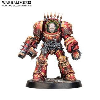 World Eaters Terminator Azrakh the Annihilator Completed Model Set