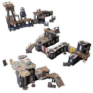 Zone Mortalis Underhive Sector Completed Model Set